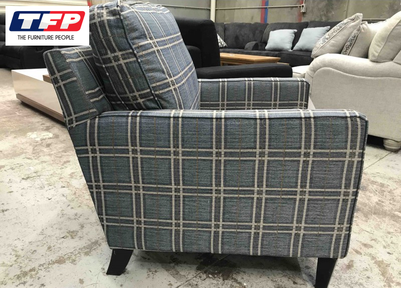 Charlotte Fabric Accent Chair - Floor Stock